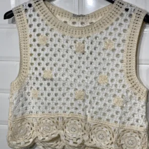 Top croché.